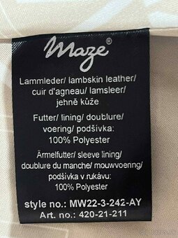 Kožená bunda Maze - 7