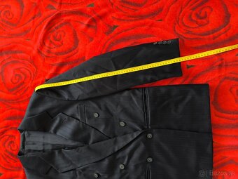 Pánsky tmavomodrý oblek. - 7