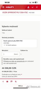 Hilti DSH 900-X rozbrušovací pila 400mm - 7