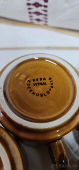 Čajová súprava KERA VITRAL Czechoslovakia - 7