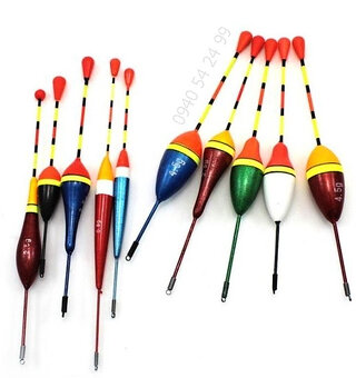 RYBOLOV - sada 10ks plavákov - 7