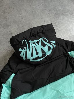 Syna World Puffer Jacket Black/Blue - 7