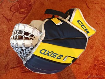 Brankárska lapačka CCM AXIS 2 + vyrážačka CCM Eflex 5,custom - 7