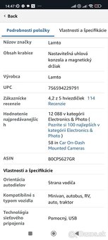 Kamera Lamto Carplay Display with 4K Front Camera Dash Cam - 7