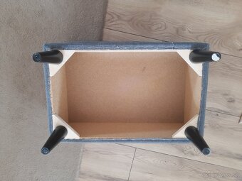 Ikea kreslo Strandmon a podnožník - 7