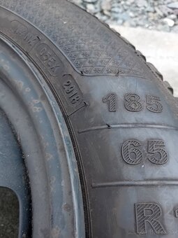5x100 R15 + Zimné pneumatiky 185/65 r15 - 7