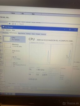 Asus VivoBook X540B AMD A4 9125/4GB/256SSD KINGSTON ZA 65 - 7
