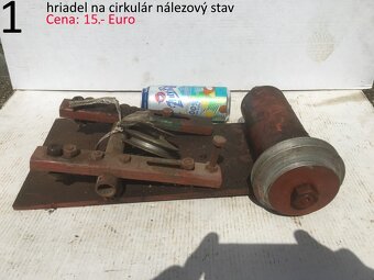 Pílové kotúče a oska na cirkulár - 7