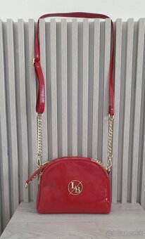 Nová červená LB kabelka - 7