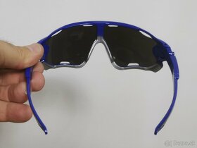Kvalitné cyklistické okuliare s filtrom UV400 modré / čierne - 7