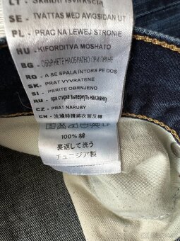 Pánske džínsy CARHARTT + opasok E.STRAUSS - 32/32 - 7