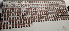 Blikajuce LED diody nalepovacie + baterka 3V CR2025 - 7