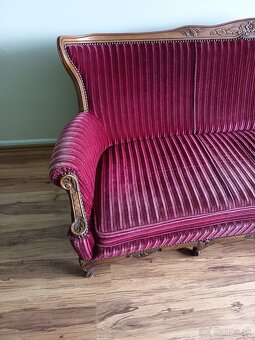 Starodavna bordova pohovka - 7