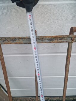 Staré kované okenné mreže (2 ks) - 7