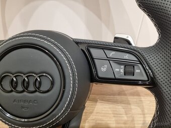 AUDI VYHRIEVANÝ EXCLUSIVE KOŽENÝ VOLANT - 7