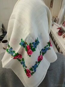 Šatka k ľudovému kroju - 7