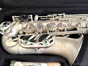 Predám nový Es- Alt saxofón- LE BELIN -SILVER- MAS 668 (Post - 7