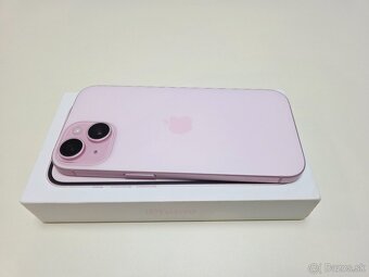 Apple iPHONE 15 PINK 128GB,TOP STAV - 7