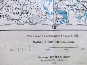 Stara mapa  originál z I. ČSR  - Rimavská Sobota , Miskolc - 7