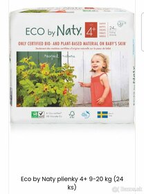 Predám nové detské plienky Eco by Naty. - 7