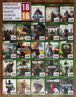 HRY na XBOX ONE a SERIES X (4+1 alebo 6+2 ZDARMA) - 7