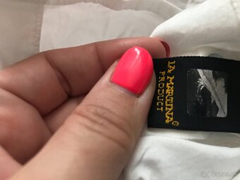 LA MARTINA originál white damska bluzka S/M - 7