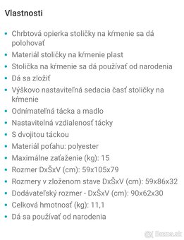 Jedalenska stolicka Peg Perego Siesta Follow me - 7