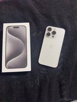 iPhone 15pro White Titanium 128gb - 7