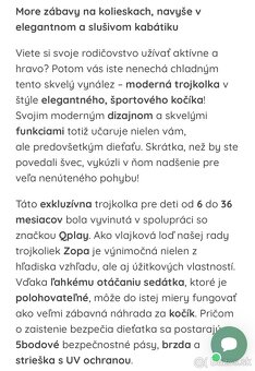 Zopa Trojkolka Prime, Black - 7