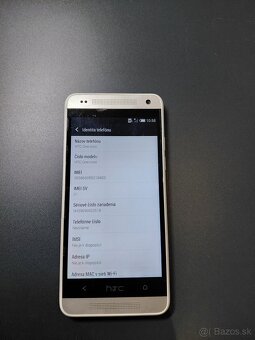 📱 HTC One Mini 601n – bielo strieborný - 7