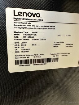 Lenovo All-in-One C20-00 - 7