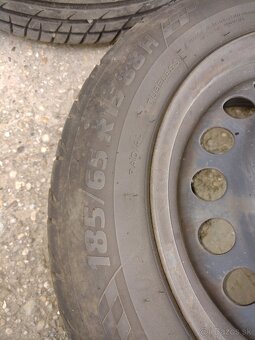 Letné pneumatiky 185/65 R15 na diskoch - 7