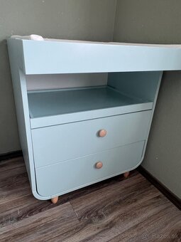 Myllra detská postielka + prebalovací pult - 7