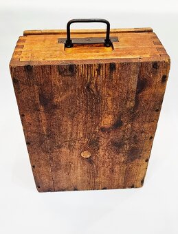 Nemecká drevená bedňa STG44 WW2 - 7