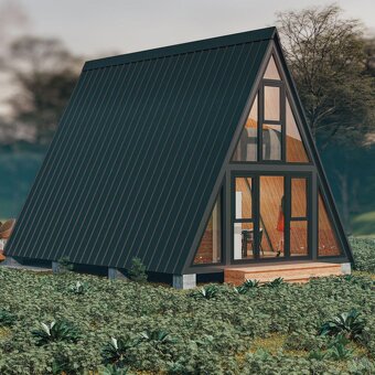 A - FRAME dům z ocelové konstrukce - 7