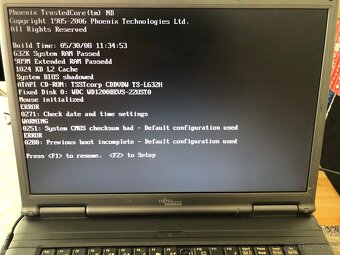 STARŠÍ NOTEBOOK FUJITSU SIEMENS COMPUTERS - 7