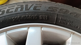 Predám zimné pneu 205/55 R16 + elektróny 5x112 R16 Škoda,VW. - 7