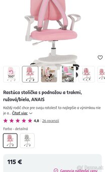 Detská stolička nastavitelna - 7