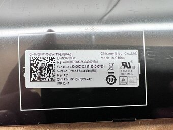 Predám klávesnicu na notebook Dell 0V08FW - 7