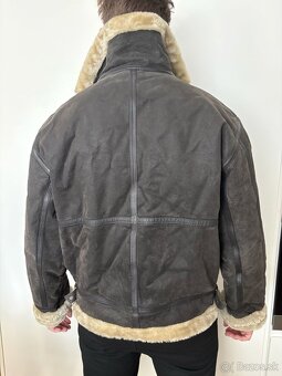 Kožená bunda Pilot / B3 Shearling style - 7