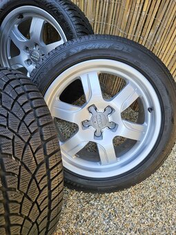 Atraktívne, originálne disky AUDI - 5x112 r17 + 225/50 r17 - 7