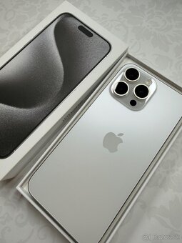 Iphone 15 Pro MAX 512GB biely titan - 7