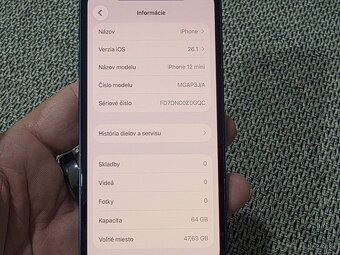 Iphone 12 mini 64GB Blue - 7