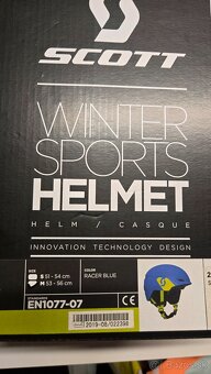 Lyžiarska detská prilba SCOTT M 53-56cm - 7