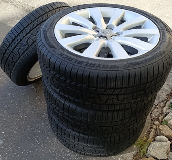 Predám zimné kolesá 5x 100 R16 J7/ET34 + zimné pneu 215/45 - 7
