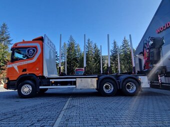 Lesovoz LESOVÚZ Scania V8 R580 do drewna drzewa lasu - 7