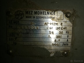 Predám asynch. motor 4,0kW - 7