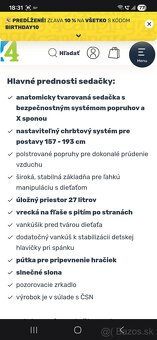 Detský nosič - LittleLife Freedom S4 - 7
