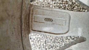 Audi hlíníkové disky + zimné pneumatiky Michelin Pilot Alpin - 7