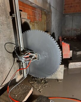 Jadrové vŕtanie rezanie betónu - 7